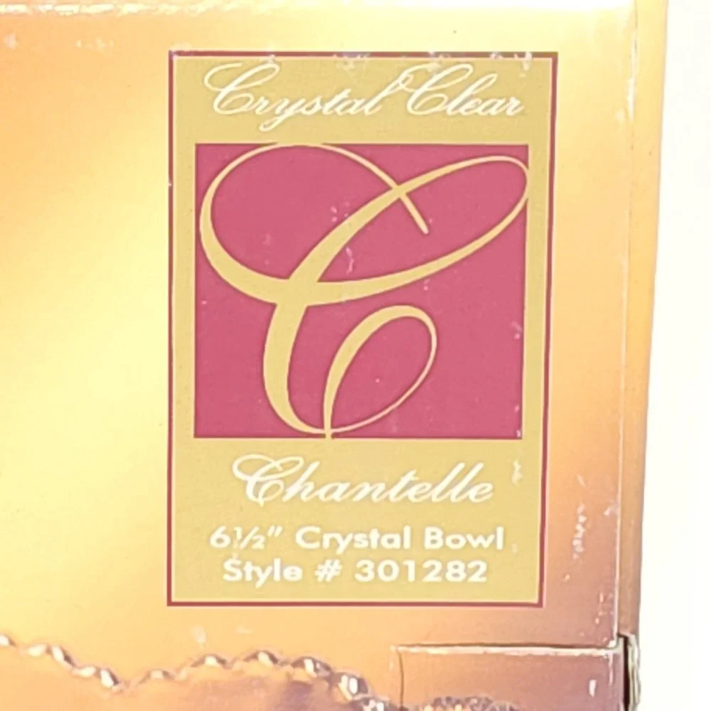 Crystal bowl Chantelle‎ style 6 1/2